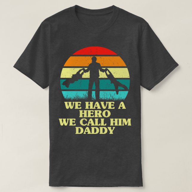 Camiseta Día del Padre Mejor Papá Nunca Retro Día del Padre (Diseño del anverso)