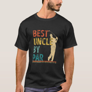 Camiseta Día del Padre Mejor Tío Por Par Golfista Papá Golf