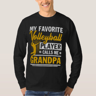 Camiseta Día del Padre, mi jugador favorito de voleibol lla