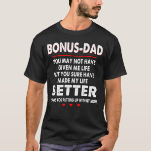 Camiseta Día del Padre - Padre bono - 1 día a la izquierd