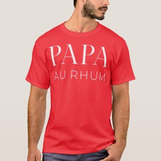 Camiseta Día del Padre Papa Au Rhum niño