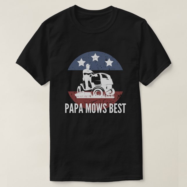 Camiseta Día del Padre: Papá se vuelve mejor - Padre Patrió (Diseño del anverso)