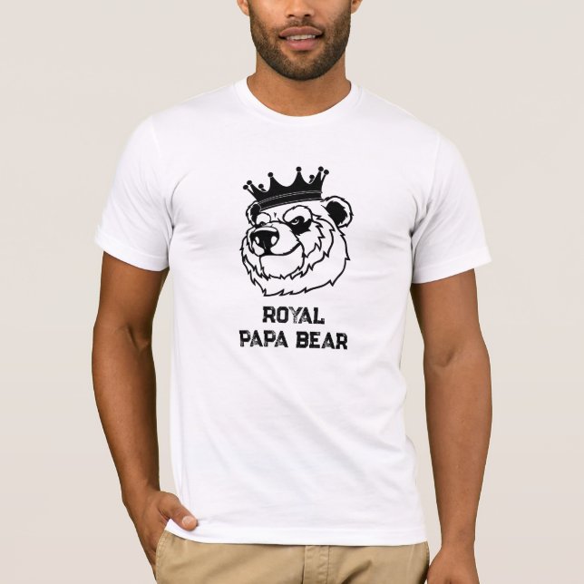 Camiseta *~* Día del padre para el OSO REAL AP86 (Anverso)