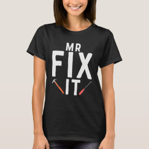 Camiseta Día del Padre para Hombres Maestros Sr Repararlo V