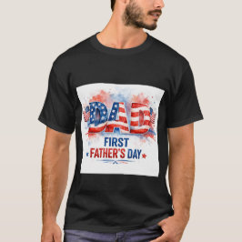 Camiseta Día del Padre Patriótico
