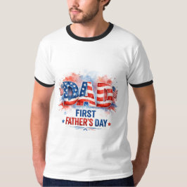Camiseta Día del Padre Patriótico