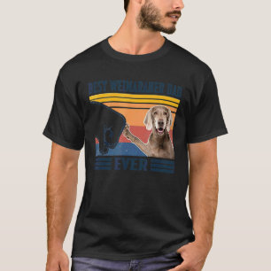 Camiseta Día del Padre Perro Mejor Weimaraner