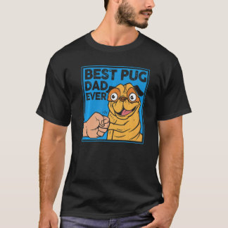 Camiseta Día del Padre Perro Papá Dueño de Mascota Retro Me