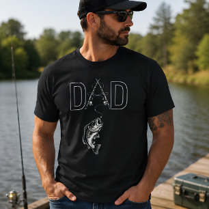 Camiseta Día del Padre Pesca de Lubina Papá