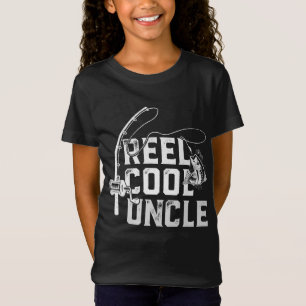 Camiseta Día del Padre Pescador con la bandera de época del