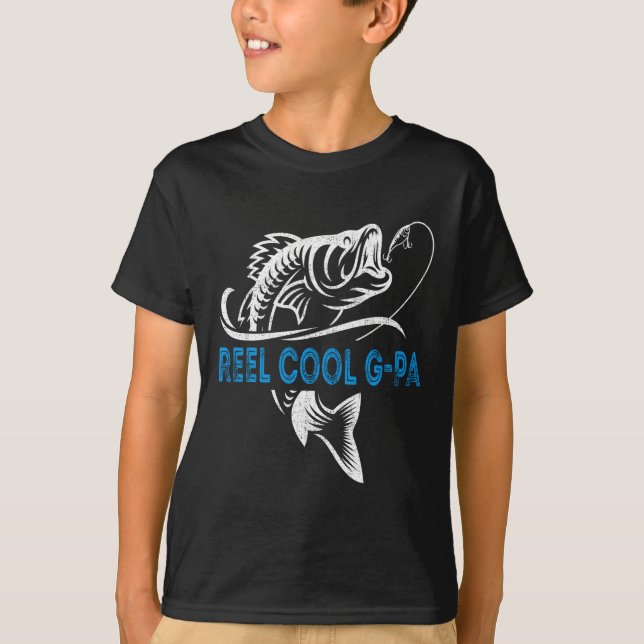 Camiseta Día del padre pescador Reel Guay G-Pa (Anverso)