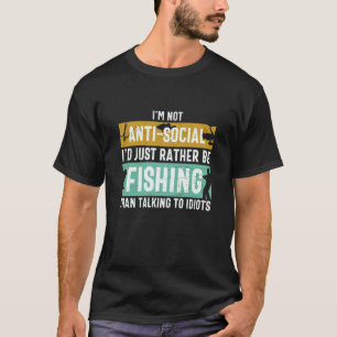 Camiseta Día del Padre Prefiero Estar Pescando Pescador