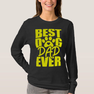 Camiseta Día del Padre Retro del Mejor Perro