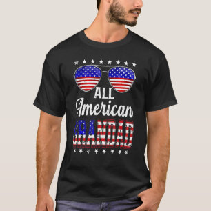 Camiseta Día del padre retro masculino todo el abuelo estad