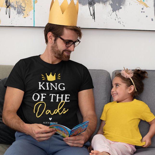 Camiseta Día del Padre Rey de los Papás (Subido por el creador)