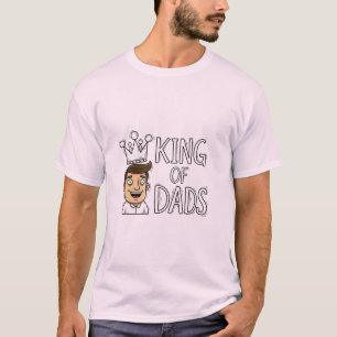 Camiseta Día del Padre Rey de Papás