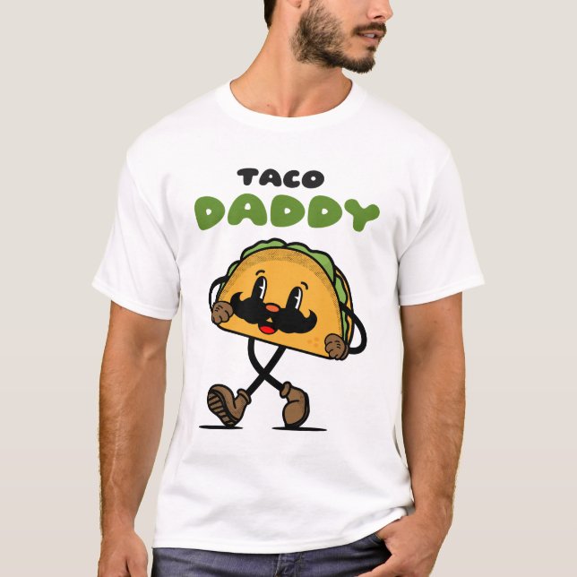 Camiseta Día del Padre Taco Daddy (Anverso)