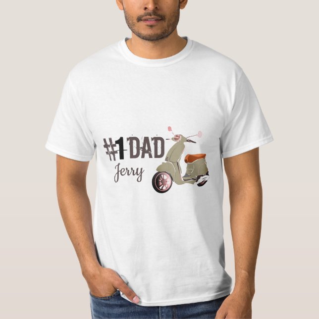 Camiseta Día del Padre Vespa  (Anverso)