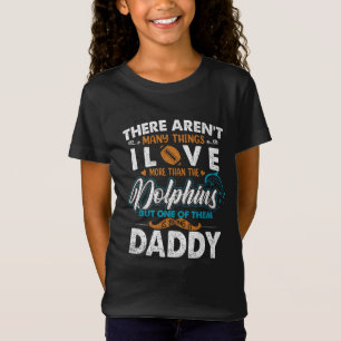 Camiseta Día del Padre Vintage del Delfín Miami Retro
