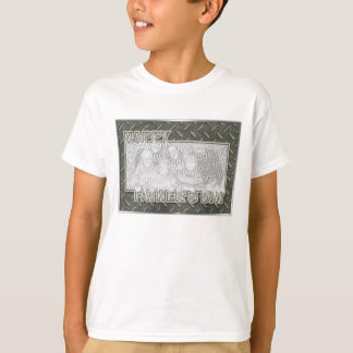 Camiseta Día del Padres Cortar Añadir tu foto a la cuadrícu