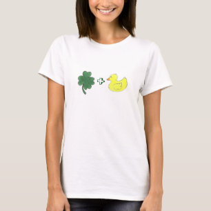 Camiseta Día del Pato Suertudo Shamrock Rubber Ducky St.