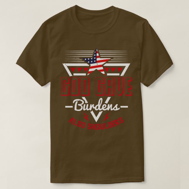 Camiseta Día del Patrimonio Dios dio cargas (Diseño del anverso)