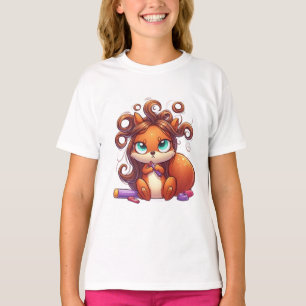 Camiseta Día del Pelo de la Ardilla Glamorosa