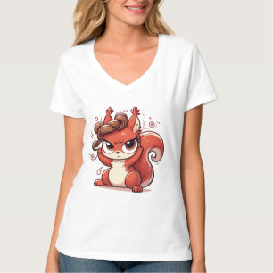 Camiseta Día del Pelo de la Ardilla Glamorosa