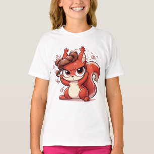 Camiseta Día del Pelo de la Ardilla Glamorosa