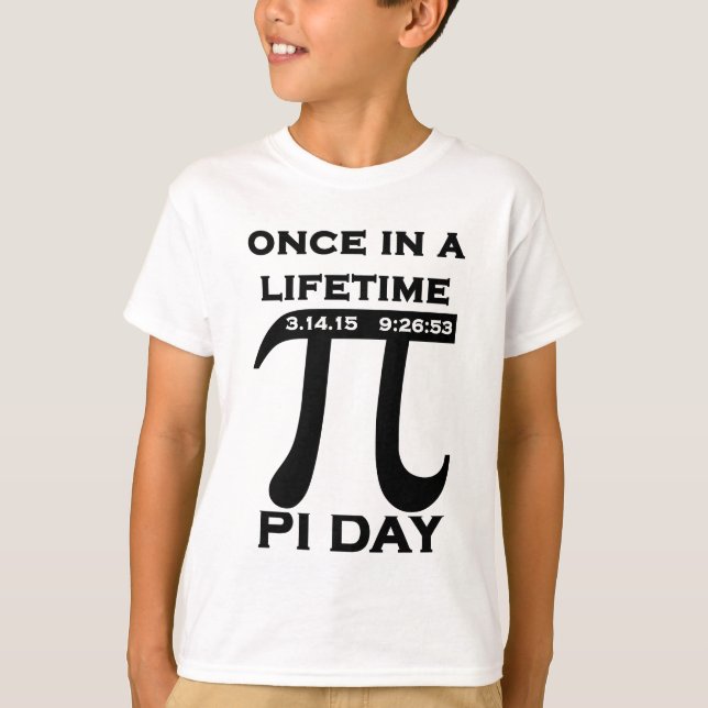 Camiseta ¡Día del pi! (Anverso)