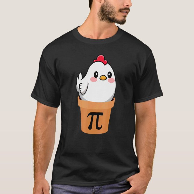 Camiseta Día del Pi 2022 divertido pollo Pot Día del Pi Pas (Anverso)