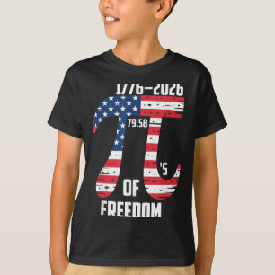 Camiseta Día del Pi Bandera Americana Patriótico Freak de l