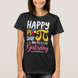 Camiseta Día del Pi Cumpleaños Math Lover Feliz Día del Pi