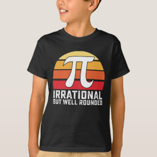 Camiseta Día del Pi Irracional Pero Bien Redondeado Matemát