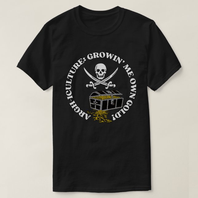 Camiseta Día del Pirata Divertido (Diseño del anverso)