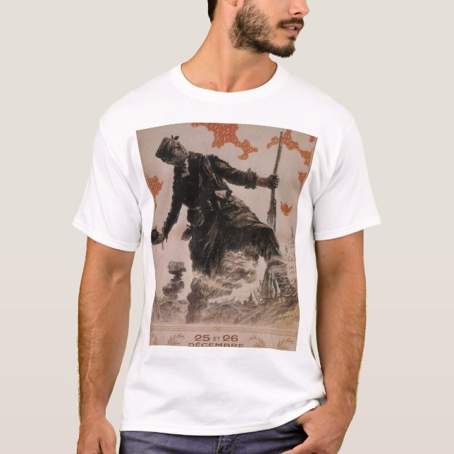 Camiseta Día del poster del infantryman_Propaganda (Anverso)
