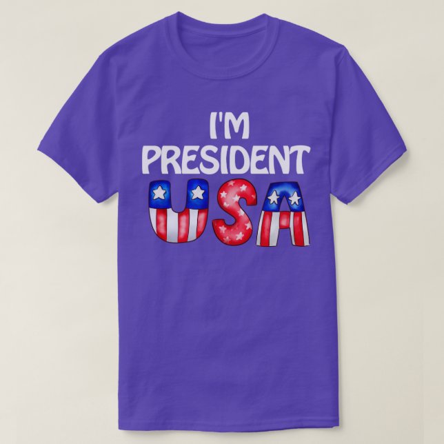 Camiseta día del presidente (Diseño del anverso)