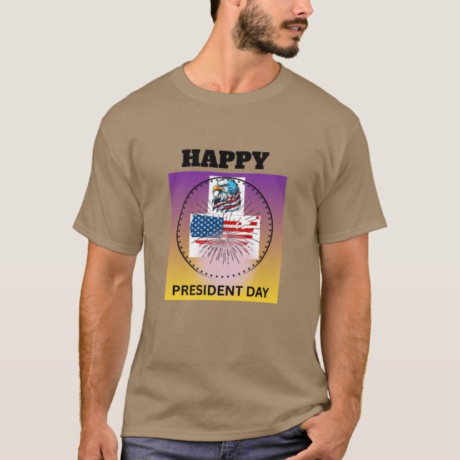 CAMISETA DÍA DEL PRESIDENTE DE AMÉRICA (Anverso)