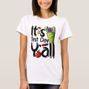 Camiseta Día del profesor es prueba de valoración de Yall