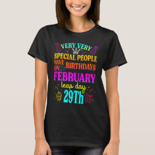 Camiseta Día del Salto Cumpleaños Año de Salto Cumpleaños 2