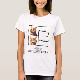 Camiseta Día del Salto: Enviando cálidos deseos de cumpleañ