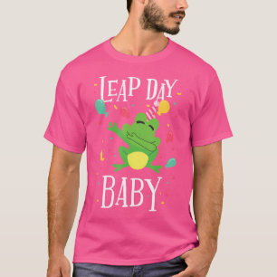 Camiseta Día Del Salto Nacido Cumpleaños 29 De Febrero Año
