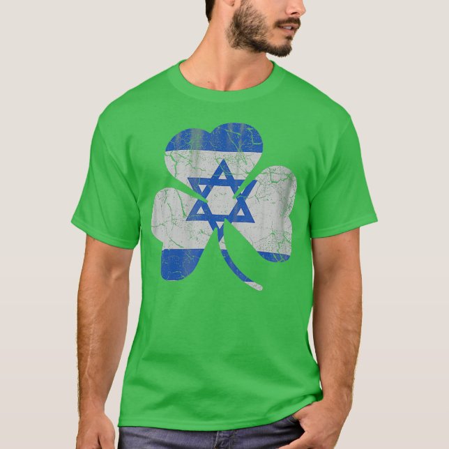 Camiseta Día del Shamrock judío irlandés (Anverso)