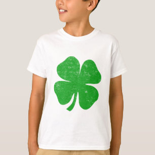 Camiseta Día del St. Patricks del trébol de cuatro hojas