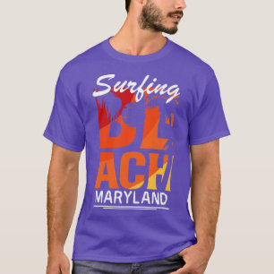 Camiseta Día del Surf en Maryland