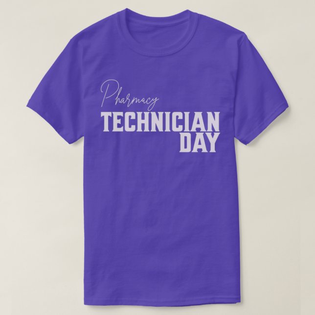 Camiseta día del técnico de farmacia (Diseño del anverso)