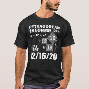 Camiseta Día del teorema de Pitágoras de matemáticas profes