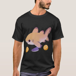 Camiseta Día del tiburón 2 - nombre o versión de fondo bril
