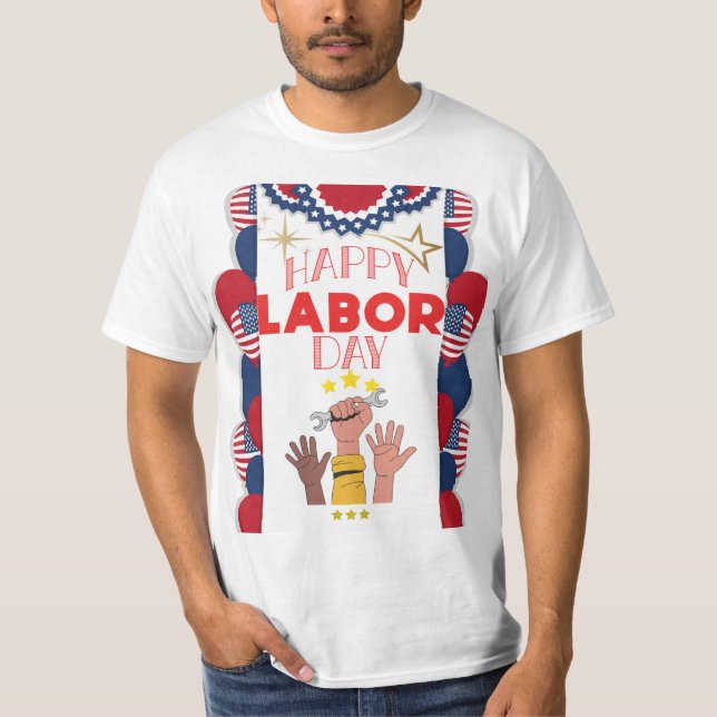 Camiseta Día del trabajo (Anverso)