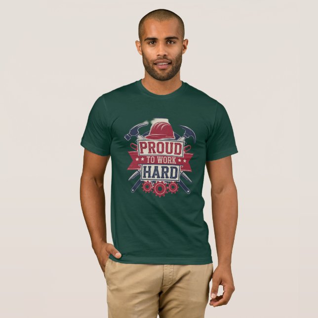 Camiseta Día del Trabajo (Anverso completo)